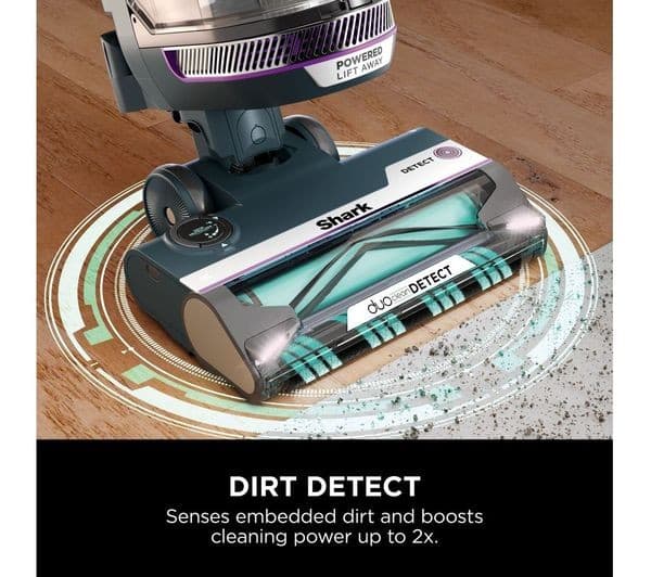 Shark PowerDetect AZ3900UKT Upright Vacuum Cleaner Dark Teal - Image 4