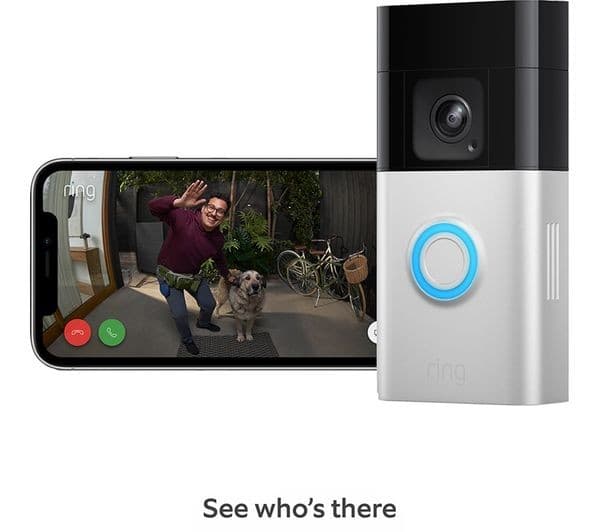 RING Battery Video Doorbell Pro 1536p HD+ 3D Motion Detection Two-Way Talk - Satin Nickel - Image 3