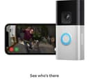 RING Battery Video Doorbell Pro 1536p HD+ 3D Motion Detection Two-Way Talk - Satin Nickel thumbnail 3