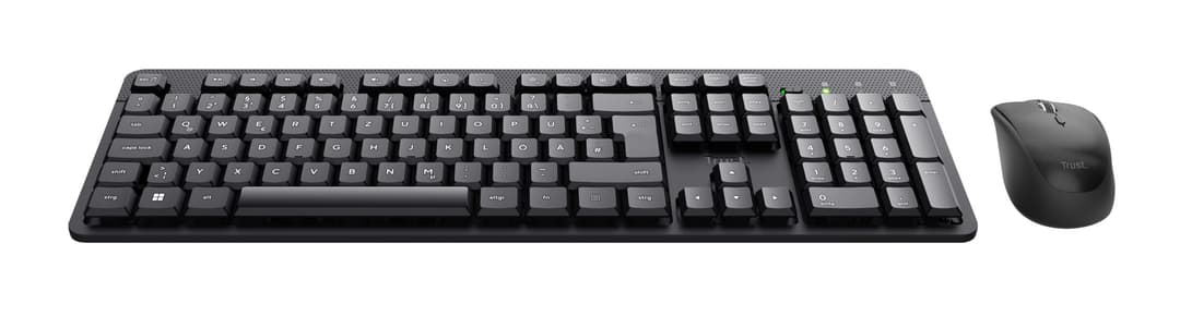 Trust TKM-360 keyboard Mouse included Office RF Wireless QWERTY UK English Black - Image 2