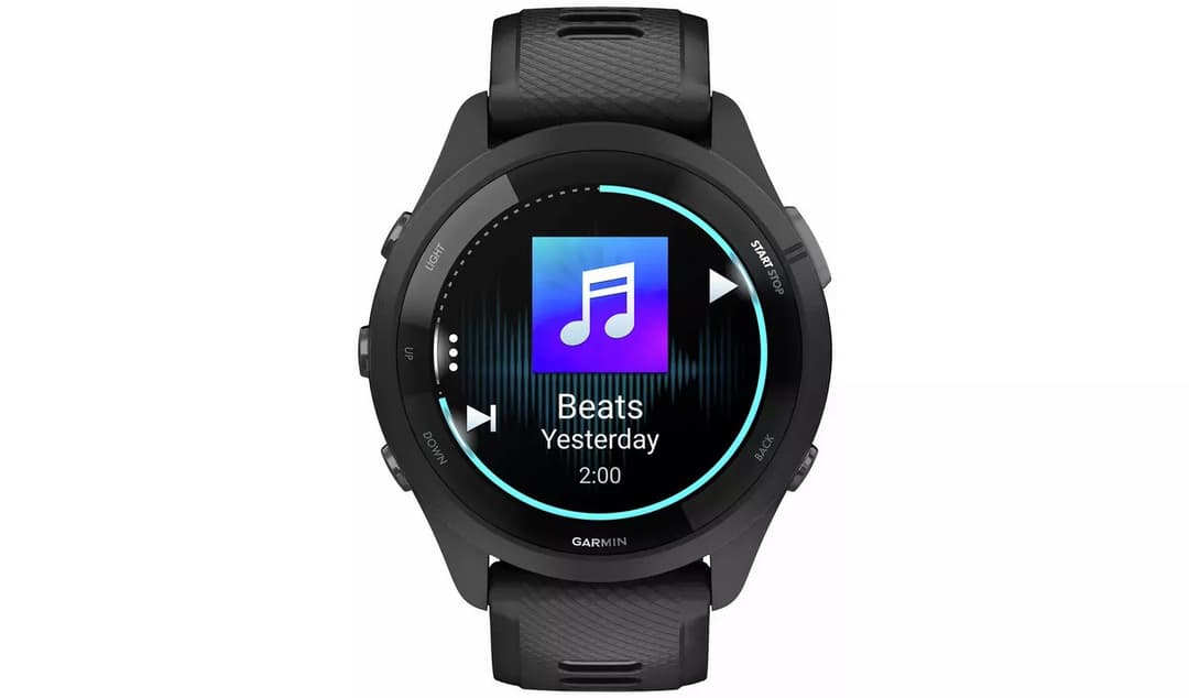 Garmin Forerunner 265 (46mm) GPS Running Smartwatch - Black - Image 5