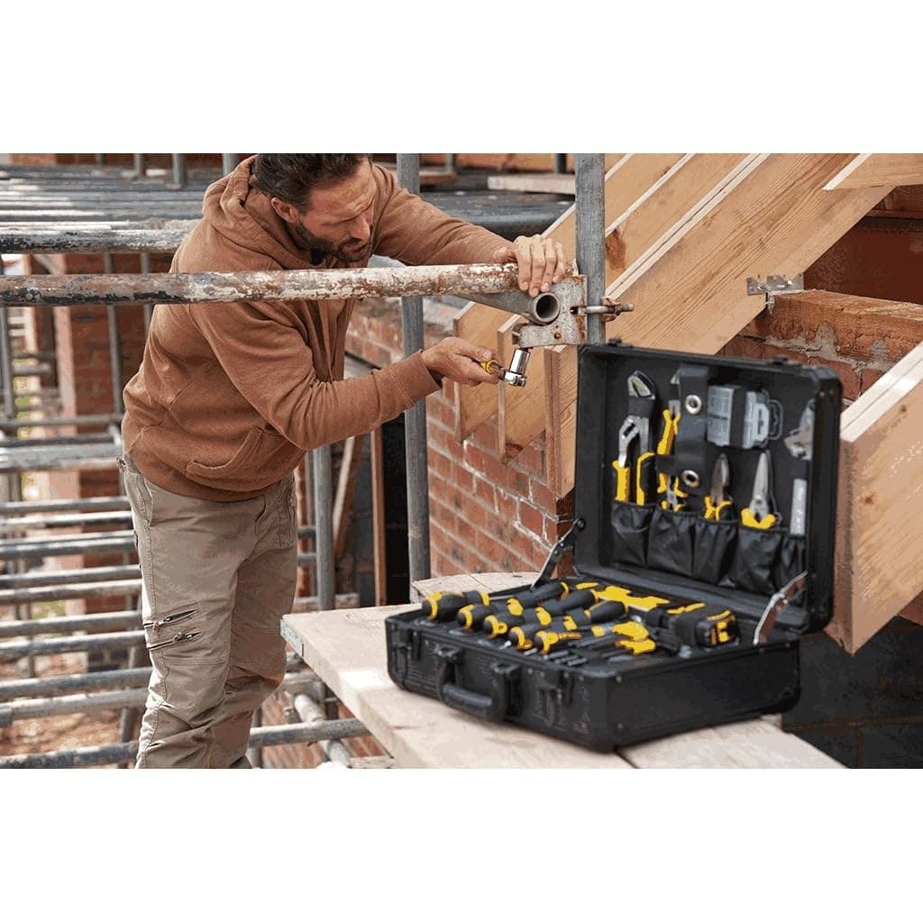 STANLEY 142 Piece Mixed Tool Set Maintenance Case - Multicoloured - Image 5