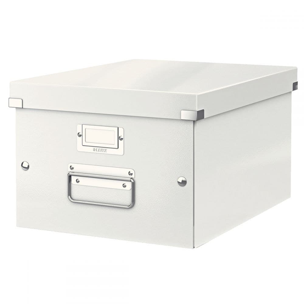 Leitz 60440001 Click & Store WOW Medium A4 Storage Box White