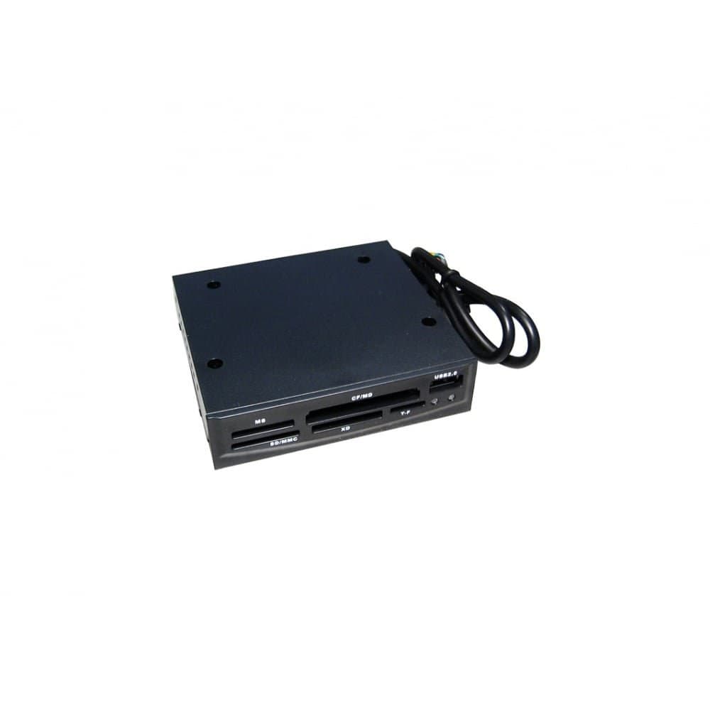 NEWlink Black 3.5 Drive Bay - Lector de tarjetas, color negro - Image 1