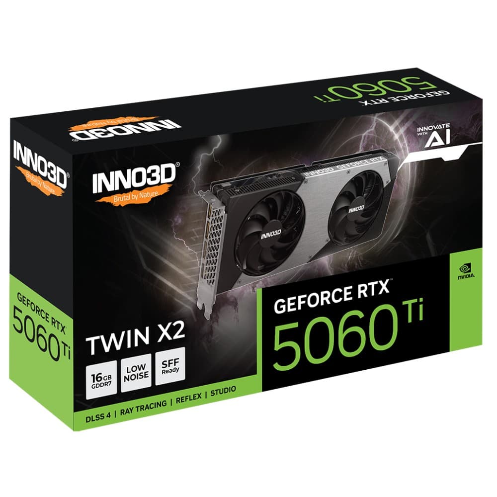 Inno3D Geforce RTX 5060Ti TWIN X2 16GB Graphics Card - Image 3