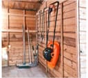 BLACK + DECKER BEMWH551-GB Corded Hover Lawn Mower - Black & Orange thumbnail 3