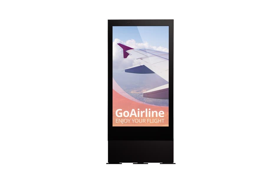 LG 75XE3C Signage Display Totem design 190.5 cm (75") 3000 cd/m² 4K Ultra HD Black - Image 1
