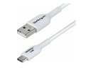 StarTech USB2AC2MNCWHE USB-A to USB-C Charging Cable 2m USB 2.0 White thumbnail 1