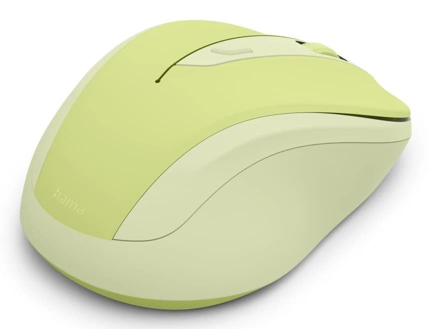 Hama WM-400 Office Mouse, Right-hand, RF Wireless, Optical, 1600 DPI - Green - Image 4