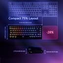Keychron K2 HE Wireless Mechanical Keyboard Black thumbnail 5