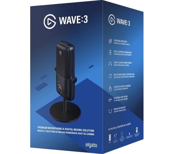ELGATO Wave:3 Premium Microphone & Digital Mixing Solution - Image 4