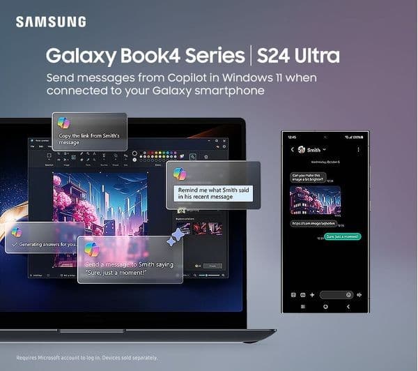 Samsung Galaxy Book4 Pro 14 Inch Laptop Intel Core Ultra 7 155H 16GB 512GB - Grey - Image 7