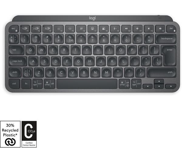 Logitech MX Keys Mini Wireless Keyboard - Graphite - Image 2