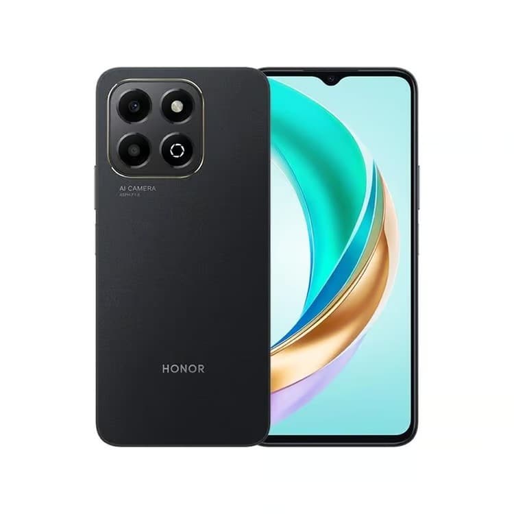 HONOR X6b 128GB Smartphone 4GB RAM 4G Dual SIM 90Hz Display - Midnight Black - Image 1