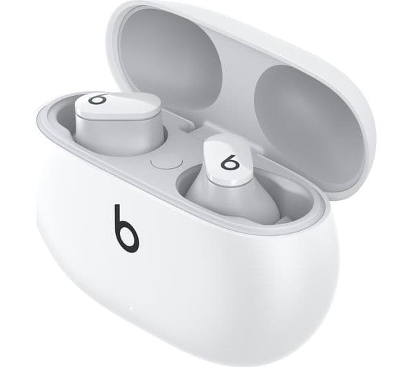 BEATS Studio Buds Wireless Bluetooth Noise-Cancelling Earbuds - White - Image 4