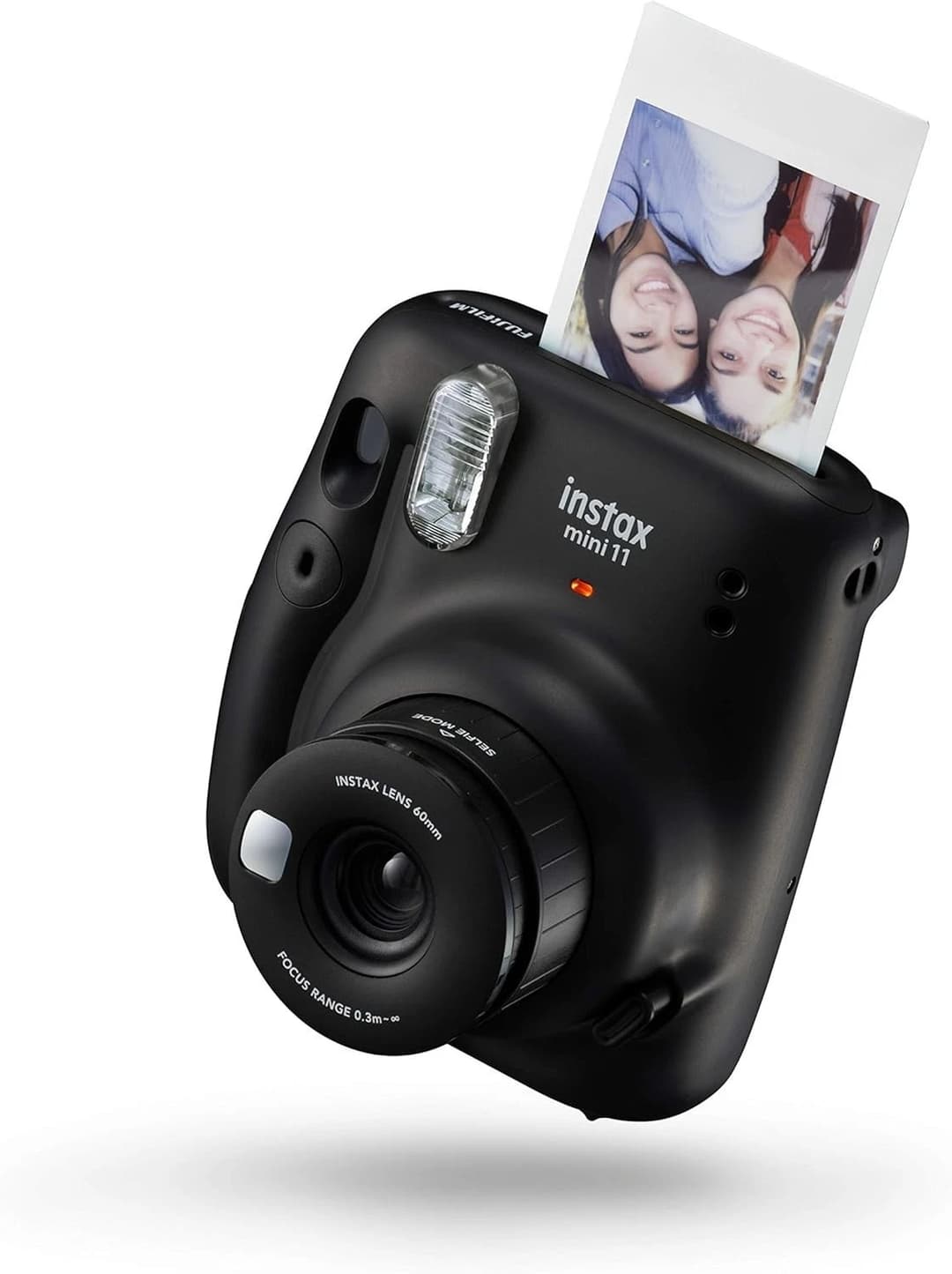 Fujifilm Instax Mini 11 Charcoal-Gray Instant Camera Including Film with 10 Shots from 1A Photo PORST - Black - Image 1