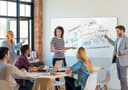 Nobo Impression Pro Lacquered steel Magnetic Whiteboard 90x60cm thumbnail 4