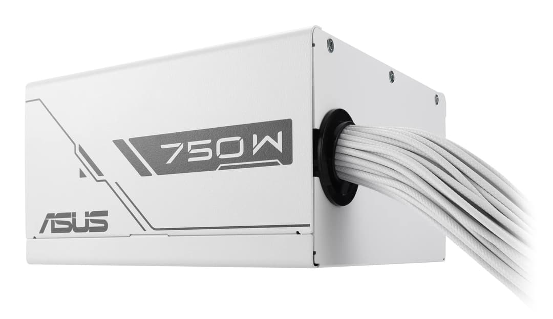 ASUS Prime 750W 80 PLUS Bronze Non-Modular ATX PSU - White - Image 3