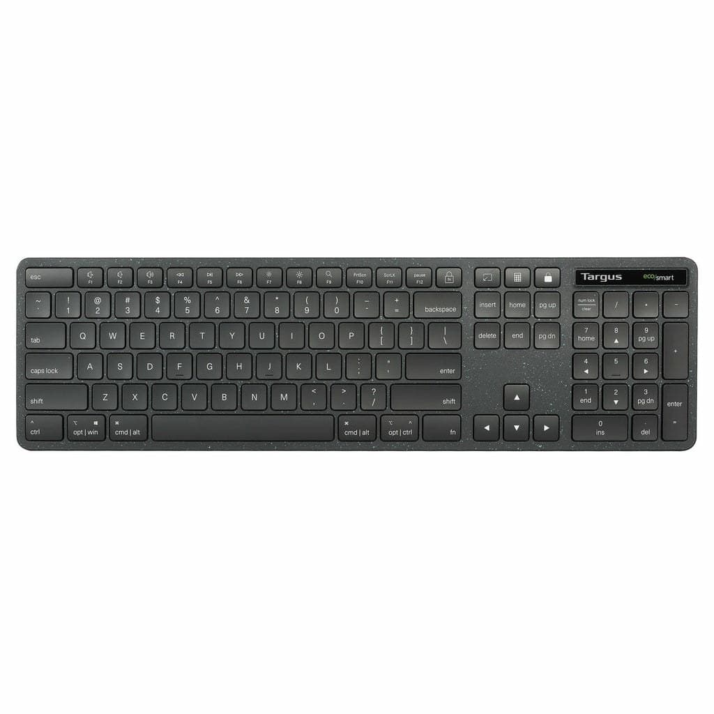 Targus EcoSmart AKB874UK keyboard Universal USB QWERTY UK English Black - Image 1