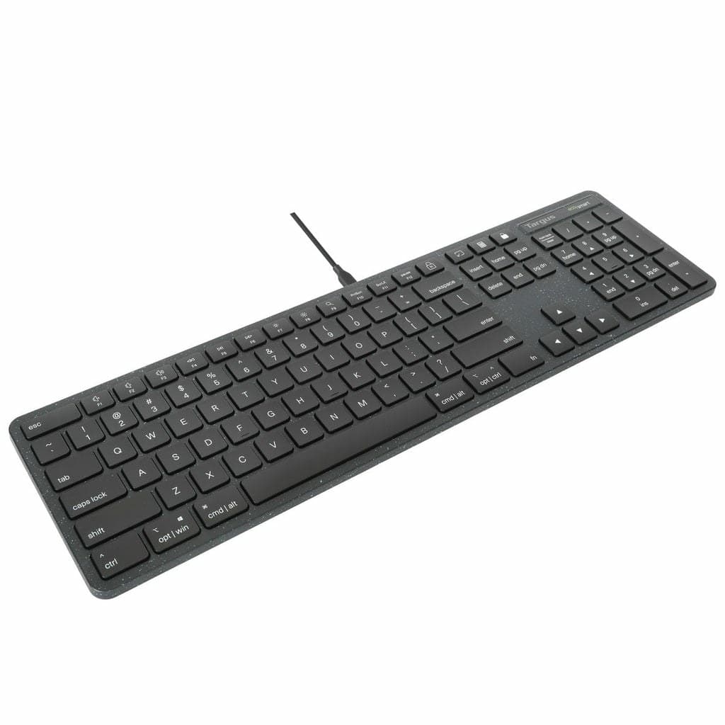 Targus EcoSmart AKB874UK keyboard Universal USB QWERTY UK English Black - Image 2