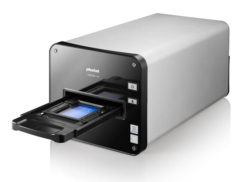 Plustek OpticFilm 120 Film/slide scanner Black, Grey - Image 1