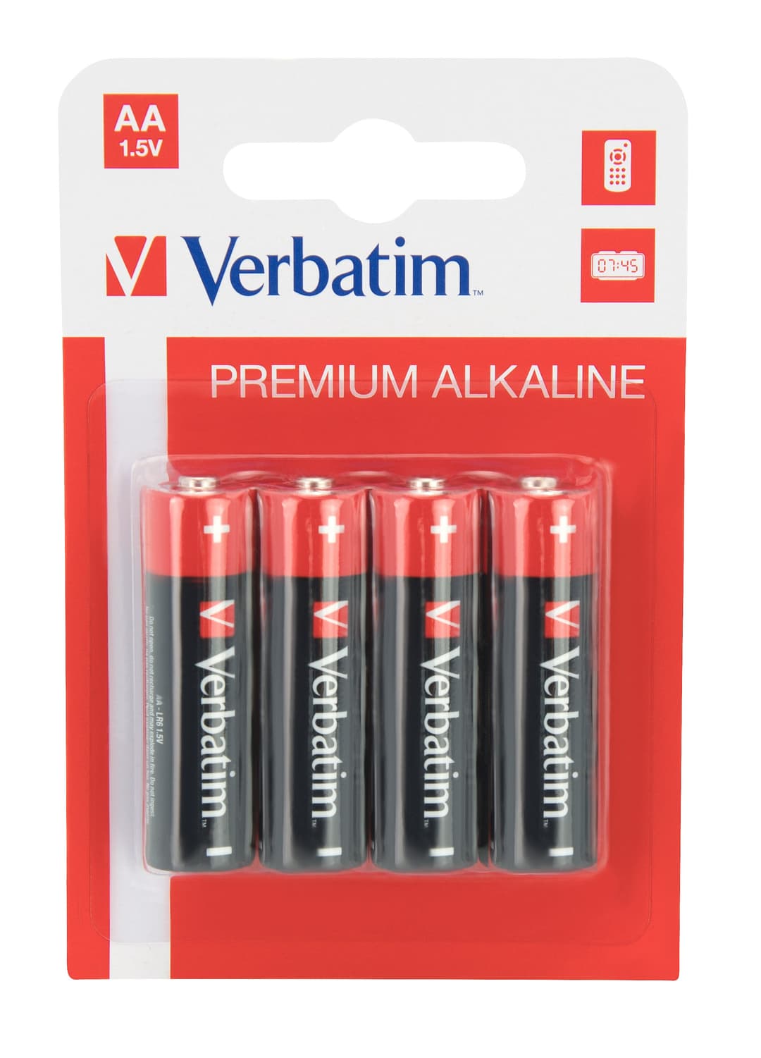 Verbatim AA Alkaline Batteries - Image 1