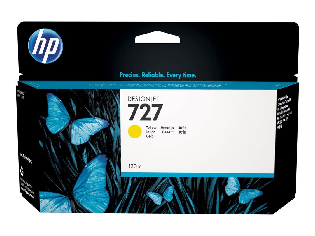 HP 727 - yellow - original - DesignJet - ink cartridge - Image 1