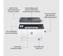 HP LaserJet Pro 3102FDW Monochrome All-in-One Wireless Laser Printer with Fax thumbnail 3