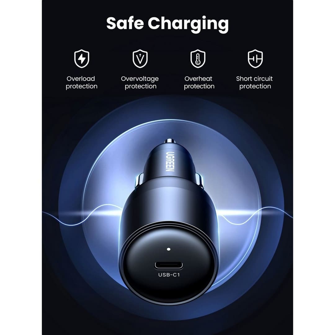 UGREEN 150W GaN Fast Car Charger - Image 8