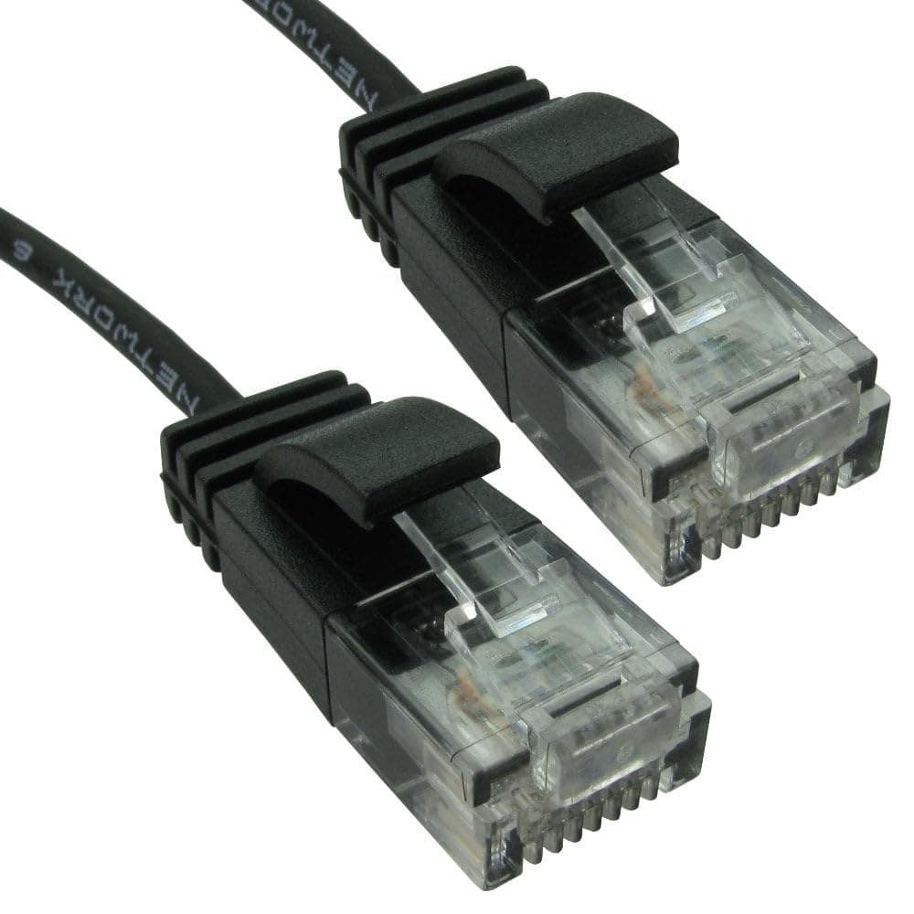 Cables Direct 1m CAT6 Patch Cable (Black) - Image 1