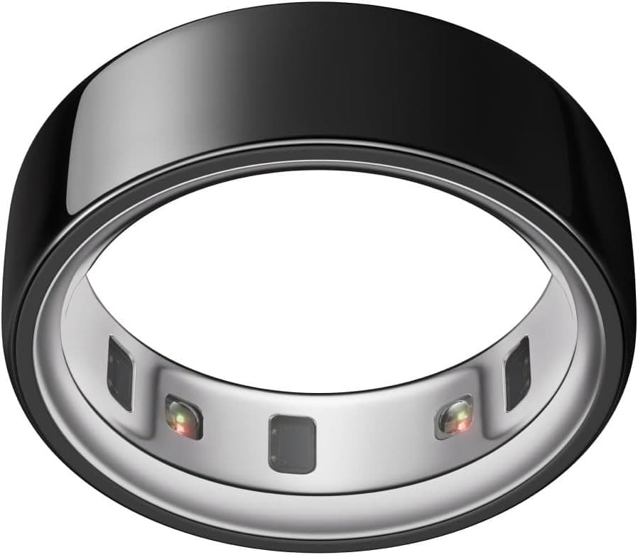 Oura Ring 4 Smart Ring Size 4 Black - Image 1
