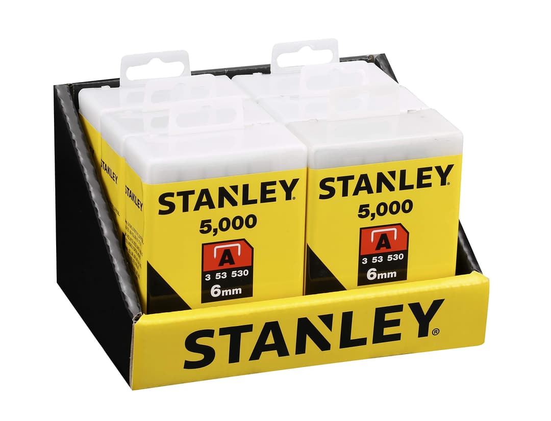 Stanley 1-TRA204-5T Light Duty Staples - Silver - Image 2
