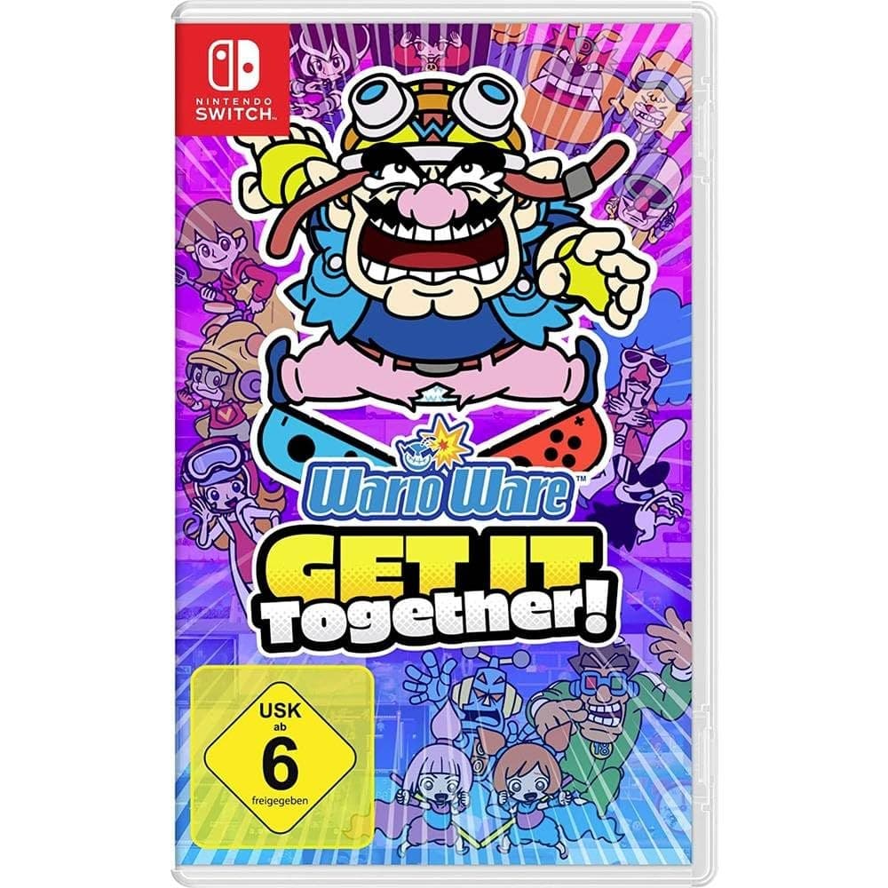 Nintendo WarioWare: Get it Together! Video Game Nintendo Switch - Black - Image 1