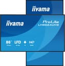 iiyama LH8664UHS-B3AG Signage Display Digital signage flat panel 2.17 m (85.6") Wi-Fi 500 cd/m² 4K Ultra HD Black Built-in processor Android 24/7 thumbnail 1