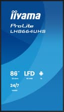 iiyama LH8664UHS-B3AG Signage Display Digital signage flat panel 2.17 m (85.6") Wi-Fi 500 cd/m² 4K Ultra HD Black Built-in processor Android 24/7 thumbnail 3