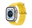 Apple Watch Ultra GPS + Cellular 49mm Titanium Case with Yellow Ocean Band thumbnail 1