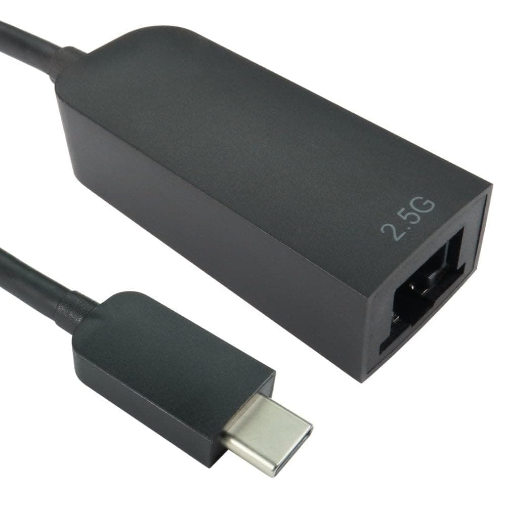 USB Type C to 2.5GbE GIGABIT RJ45 Faster Ethernet Network Adapter Cable - Image 1