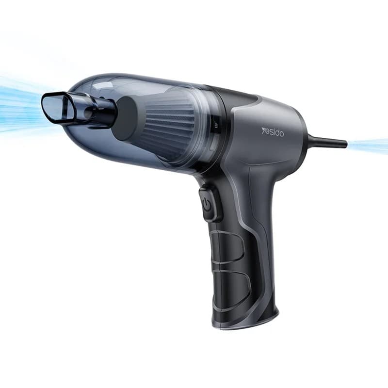 Yesido VC08 Rechargeable Handheld Vacuum Cleaner High Power Car & Home Cleaning Tool - Image 1
