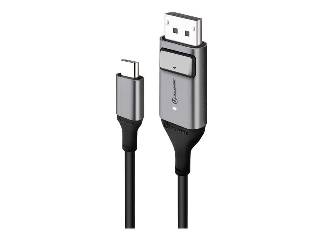 ALOGIC Ultra DisplayPort Cable 1m Space Grey - Image 1