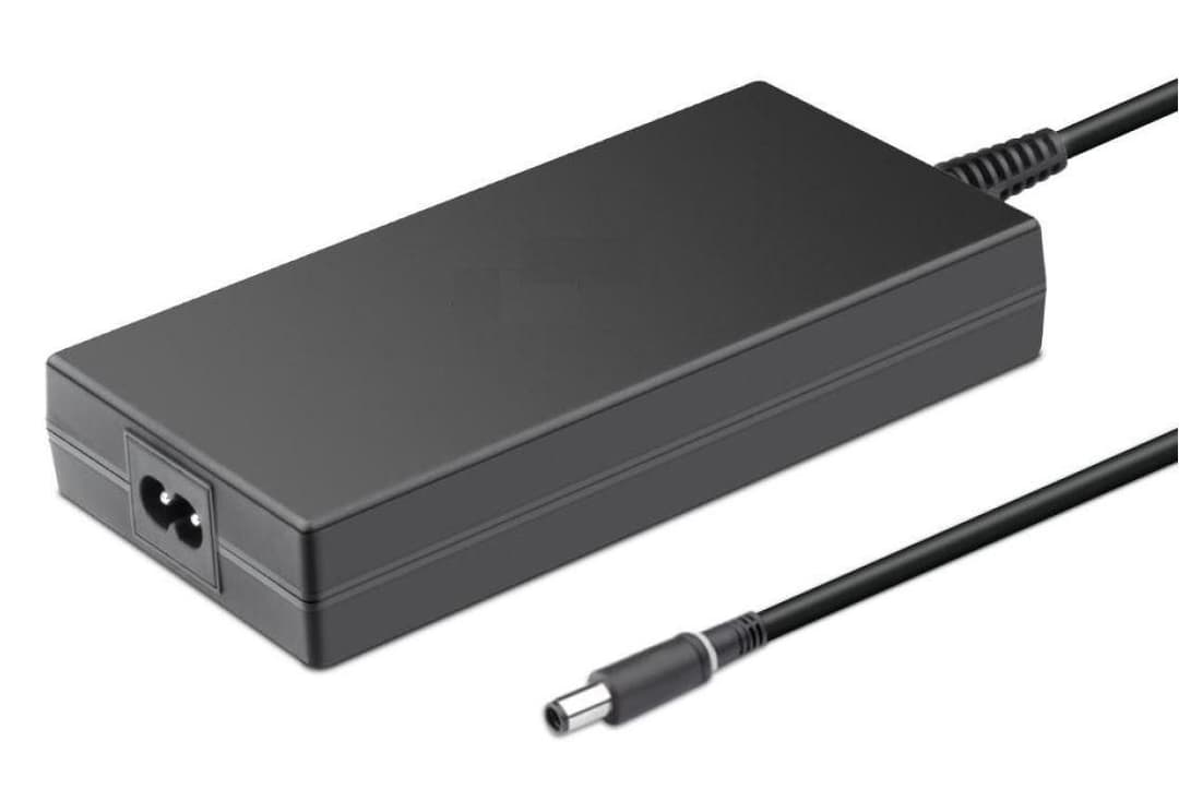 CoreParts MBXDE-GAM006 Gaming Adapter for Dell - 240W Laptop AC Power Adapter, 19.5V 12.3A, 7.4 x 5.0 mm Tip, Including EU Power Cord - for Dell Alienware M17x, Latitude 12, Precision M6500, Vostro 1440, XPS 14, XPS 15 - Image 1