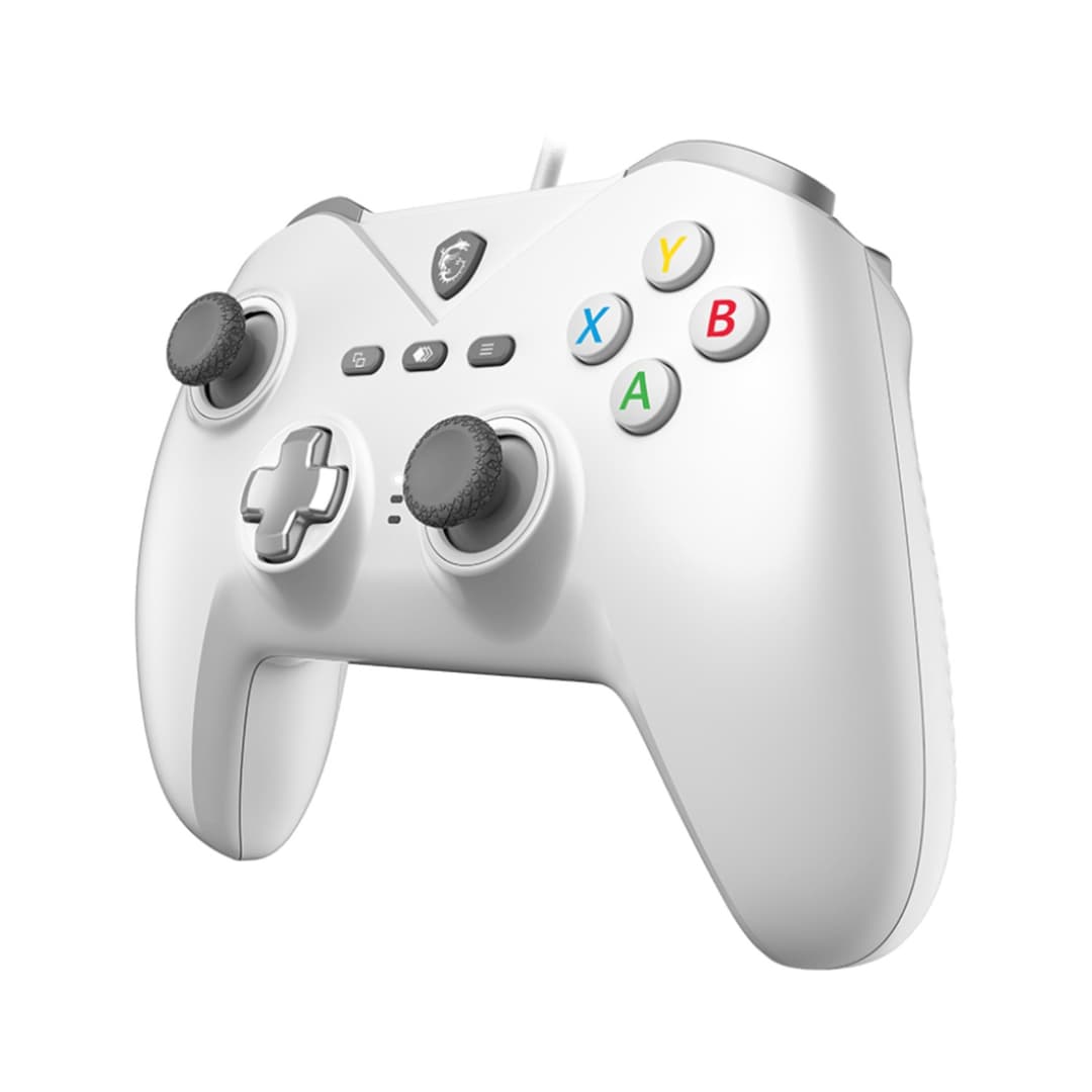 MSI FORCE GC200 Wired Gaming Controller - White - Image 3