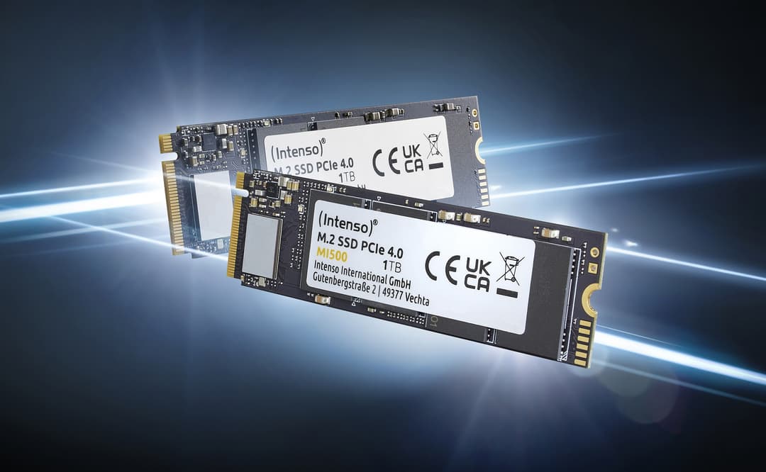 Intenso MI500 M.2 2280 PCIe 4.0 NVMe Internal SSD 2TB - Image 1