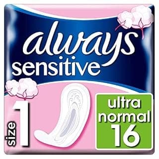 Always Sensitive Normal Ultra Sanitary Towels, 16 Pads (B00V2AZWTG)