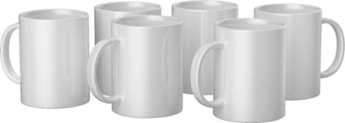 Cricut 6ct 15oz Ceramic Mug - White - Image 3