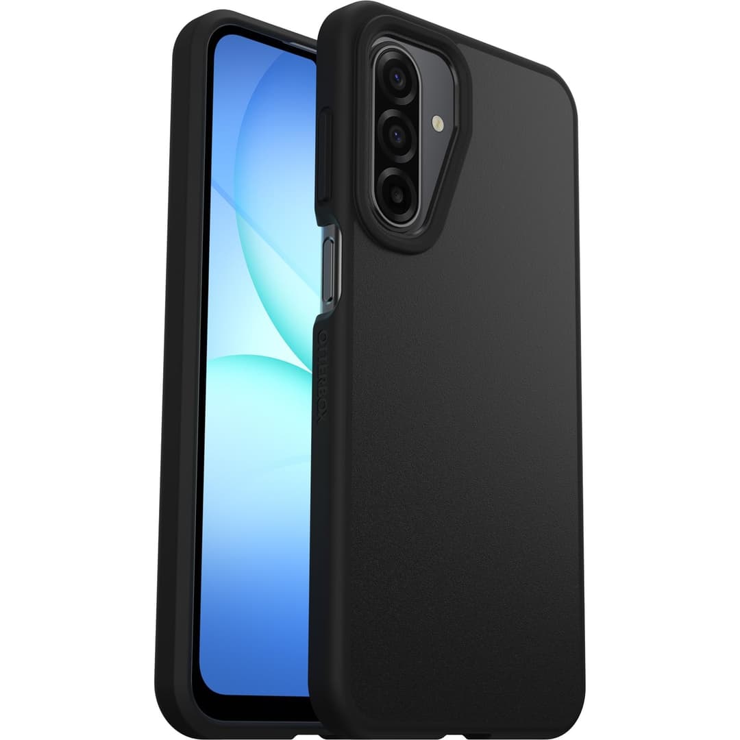 OtterBox React Case for Samsung Galaxy A17/A17 5G/A16/A16 5G, Black - Image 1