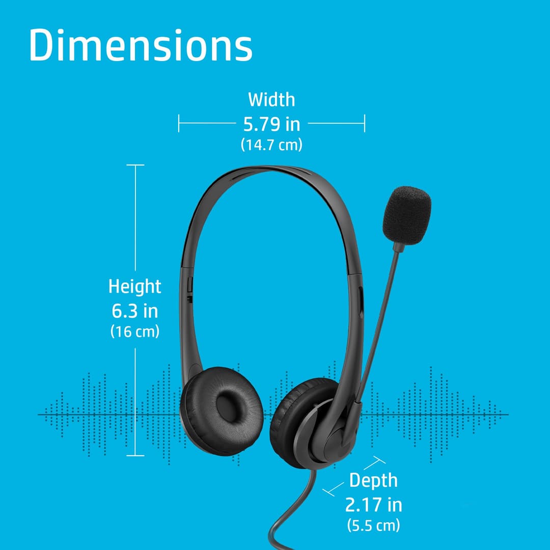 HP Stereo USB Headset G2 - Image 3