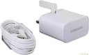 Genuine Samsung Fast Adaptive Mains White EP-TA50UWE + MIcro USB Cable thumbnail 1