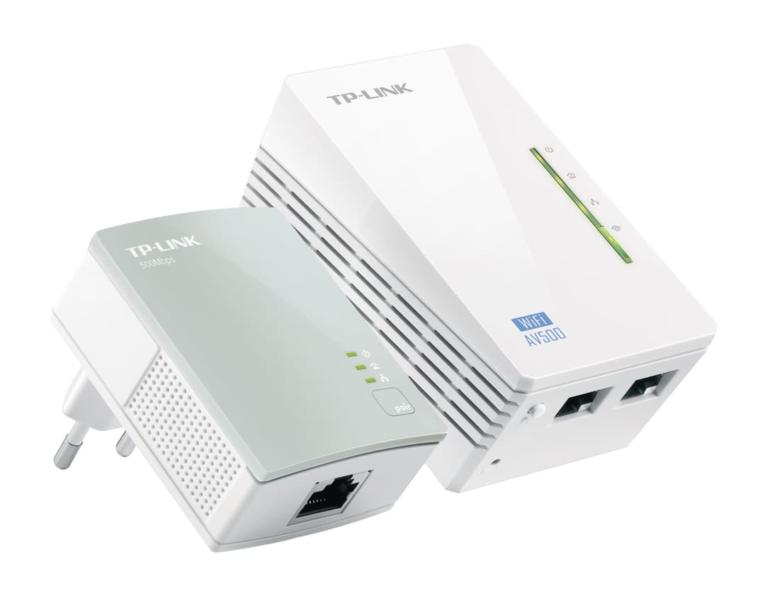 TP-Link TL-WPA4220 KIT PowerLine network adapter 300 Mbit/s Ethernet LAN Wi-Fi White 1 pc(s) - Image 1
