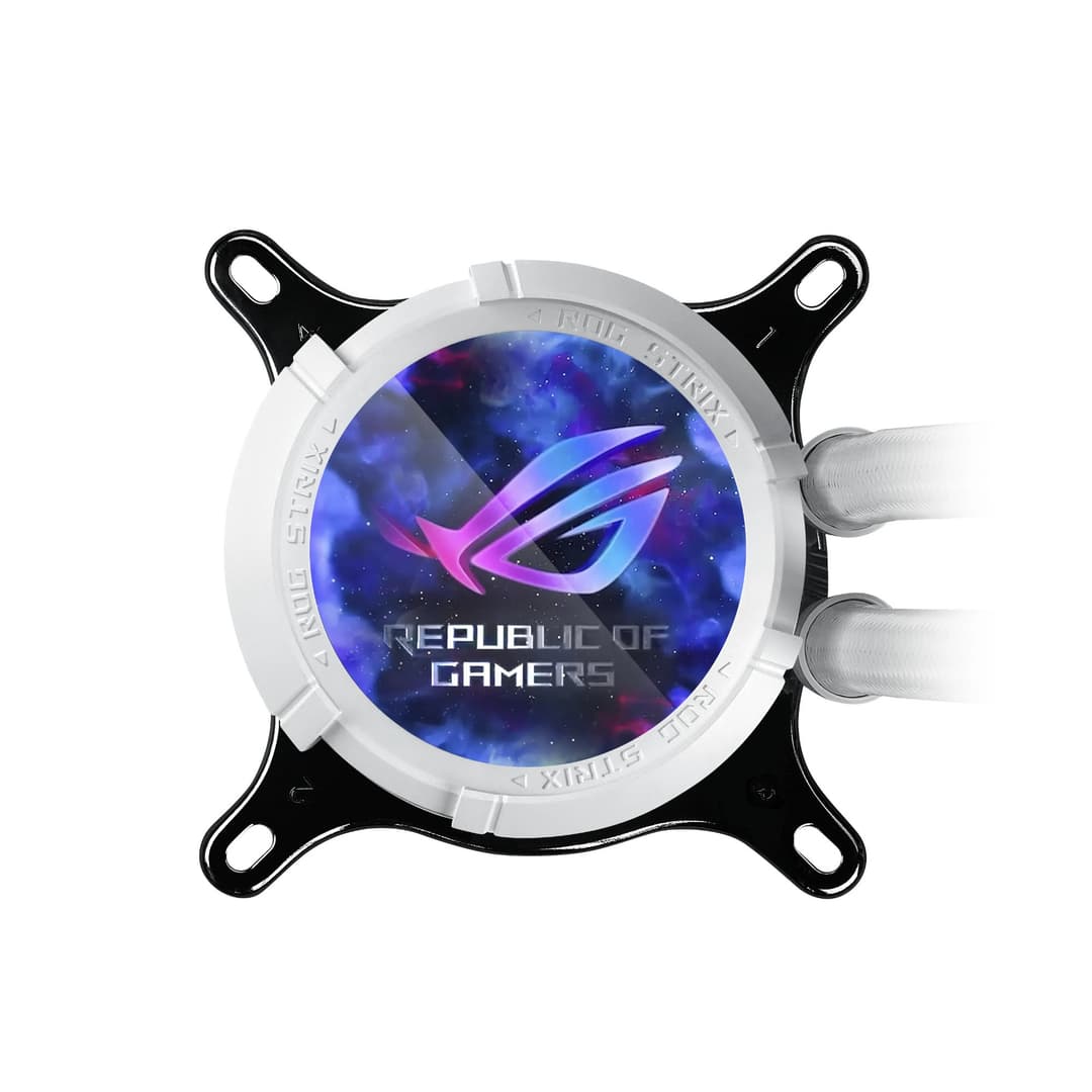 ASUS ROG Strix LC III 360 ARGB White Edition Intel/AMD AIO Liquid CPU Cooler - Image 6