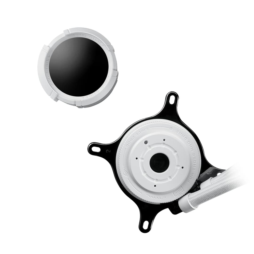 ASUS ROG Strix LC III 360 ARGB White Edition Intel/AMD AIO Liquid CPU Cooler - Image 7